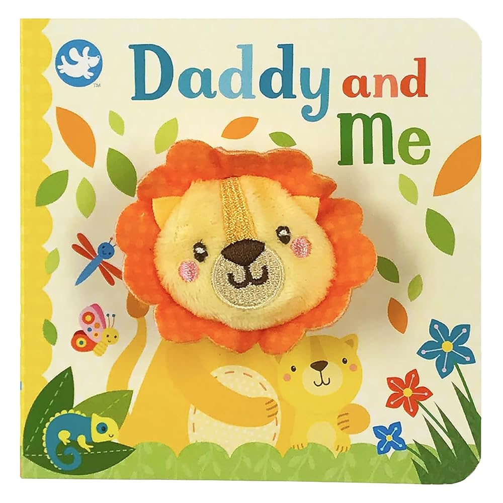 Daddy And Me Children's Finger Puppet Board Book, Suitable for all ages cover image