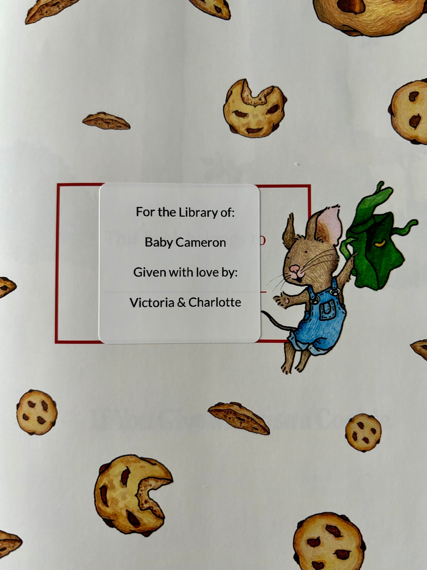 If You Give a Mouse a Cookie